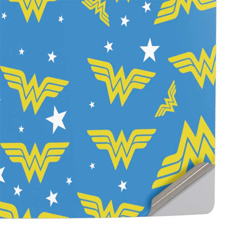 DC Comics Wonder Woman Pattern PS5 Pro Console Skin